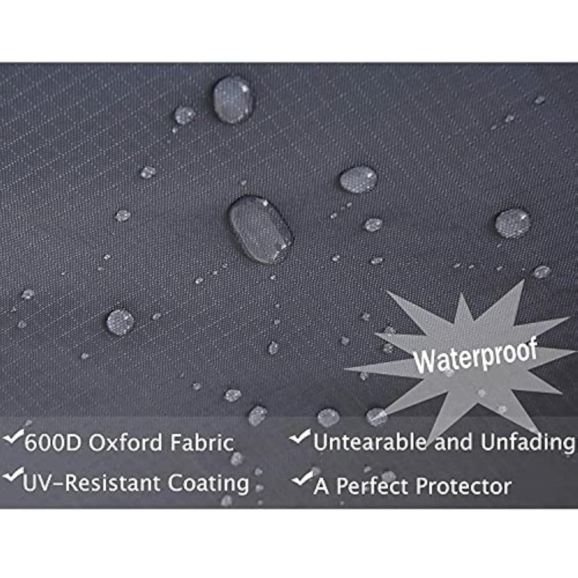 Waterproof Heavy Duty Garden Umbrella Cover with Drawstring